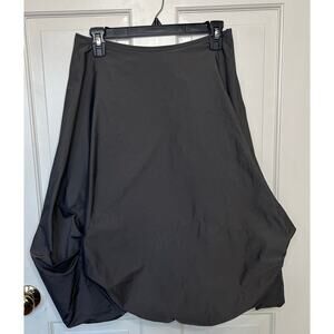 Lilith Gray Bubble Hem Skirt, Size S